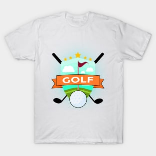 Golf love Golfer Gift Funny Golf Gifts Shirt Father's Day Grandpa Kids Golf Boys Golf  Shirts T-Shirt